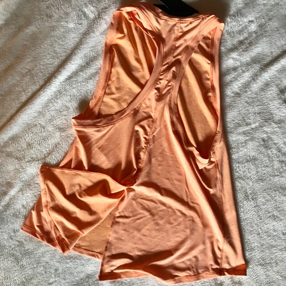 Orange Athletic Tank Top